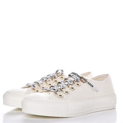 christian dior canvas sneakers.